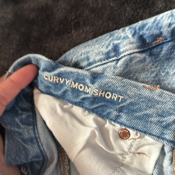 American Eagle High-Waisted Curvy Mom Short - Picture 3 of 4